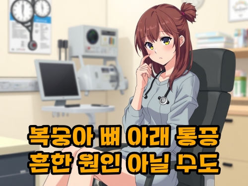 복숭아-뼈-아래-통증-원인-증상-대책