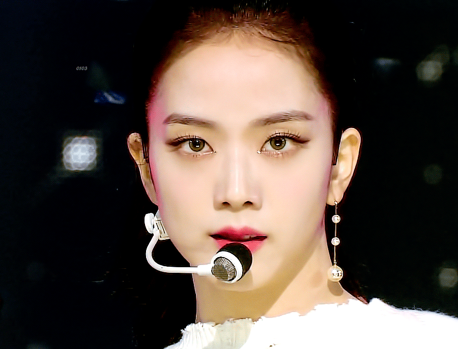  201018 블랙핑크 지수 인기가요 무대 사진과 인스타그램