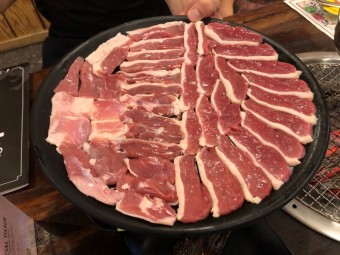 숯불 오리구이