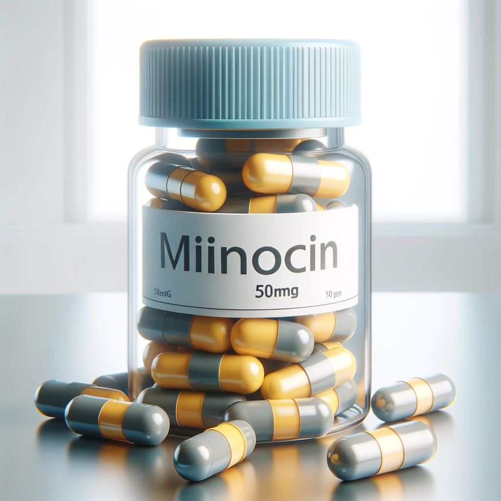 미노씬캡슐 50mg 효능 &#124; 부작용 &#124; 여드름 항생제 &#124; 복용방법