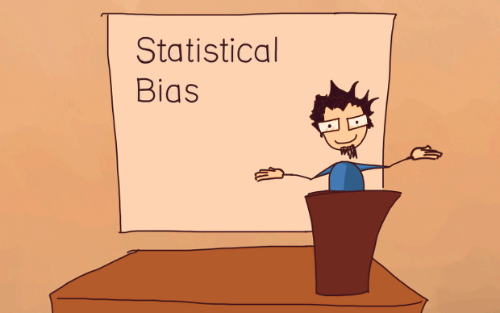 statistical-bias-통계적-편향을-강의하는-일러스트-이미지