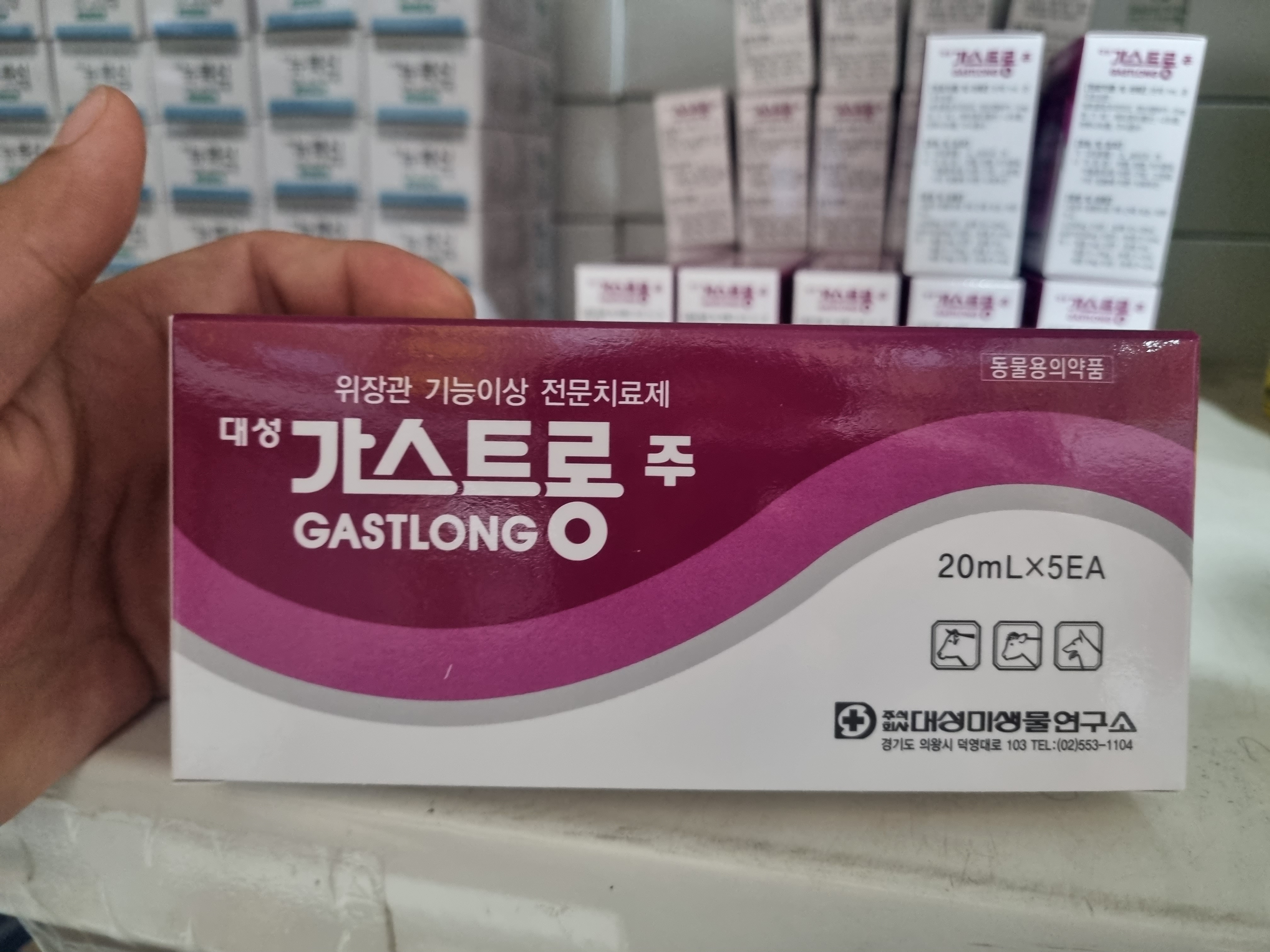  송아지,소,강아지 위장관 기능 이상치료제 메토클로프라미드 염산염성분 가스트롱 주