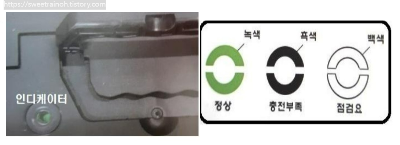 자동차-배터리-표시-사진