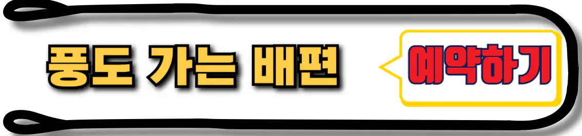 풍도 배편 예약