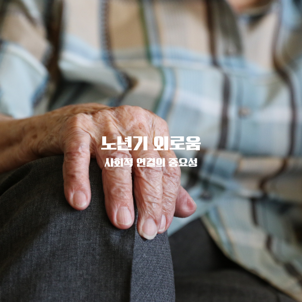 노년기 외로움: 사회적 연결의 중요성