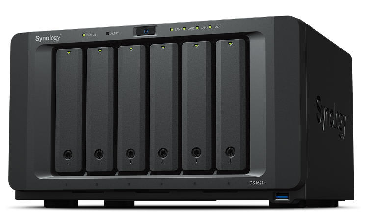 Ryzen V1500B가 포함된 Synology DS1621+: 다른 NAS와는 다릅니다!