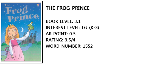 The frog prince 책정보
