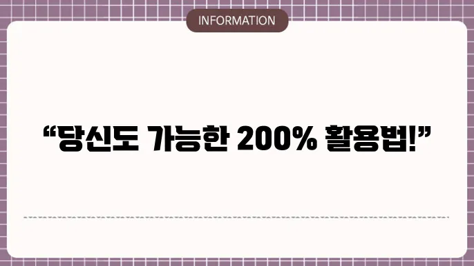 2010 정부지원금 200% 활용하기: 실제 사례 분석