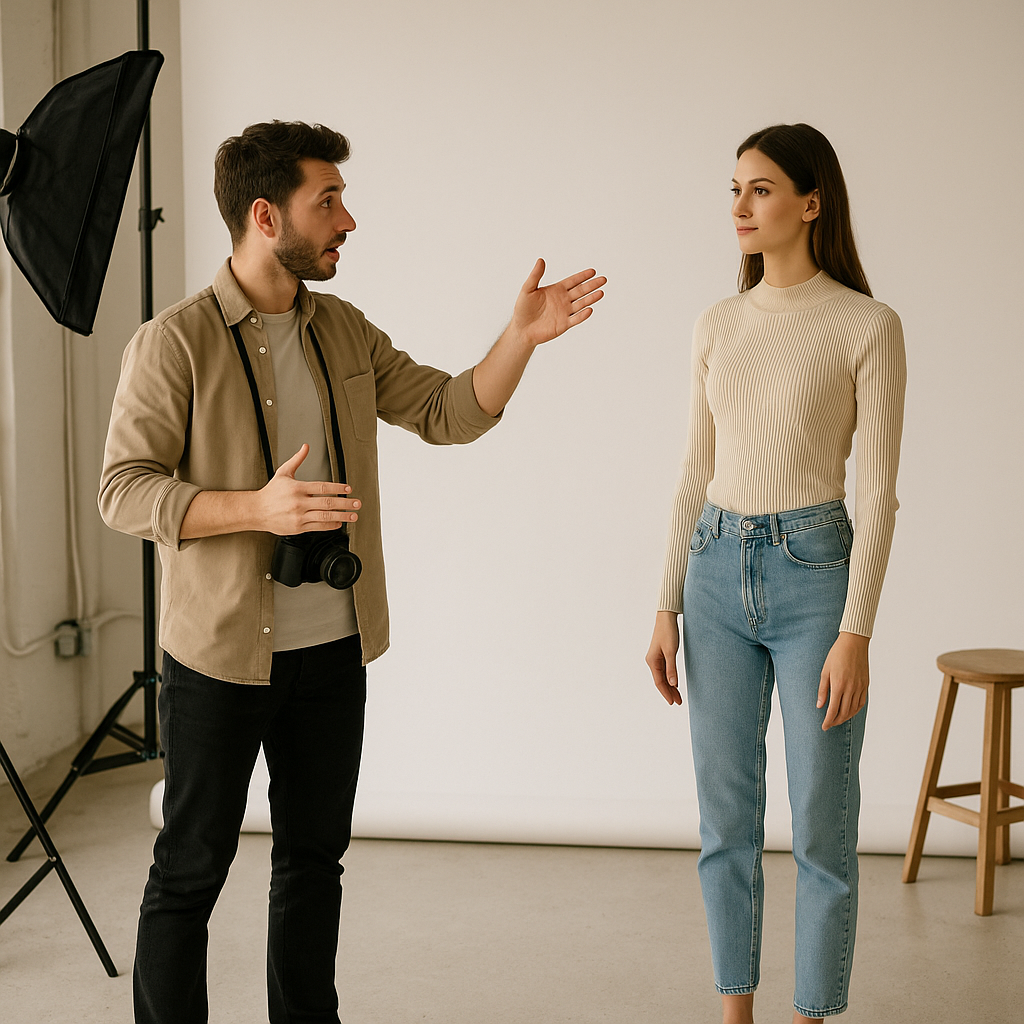 Practical Fitting Model Photoshoot Guide: Directing and Communication Methods