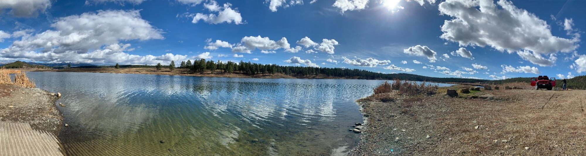  에코 캐년 저수지에서 피크닉  Echo Canyon Reservoir