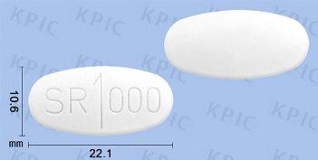 다이아벡스엑스알서방정1000mg 성상