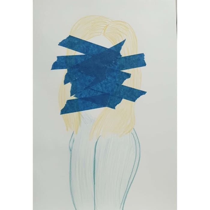  숨어버리다 Hide 일러스트 그림 드로잉 2020 어디론가 숨고 싶을 때