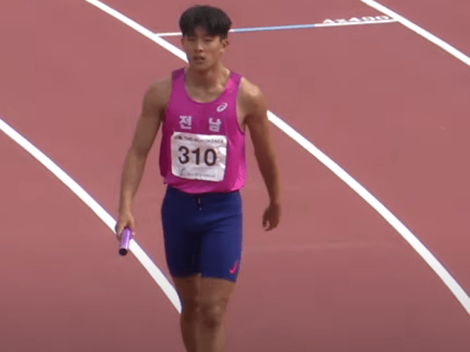 대회 직후 모습