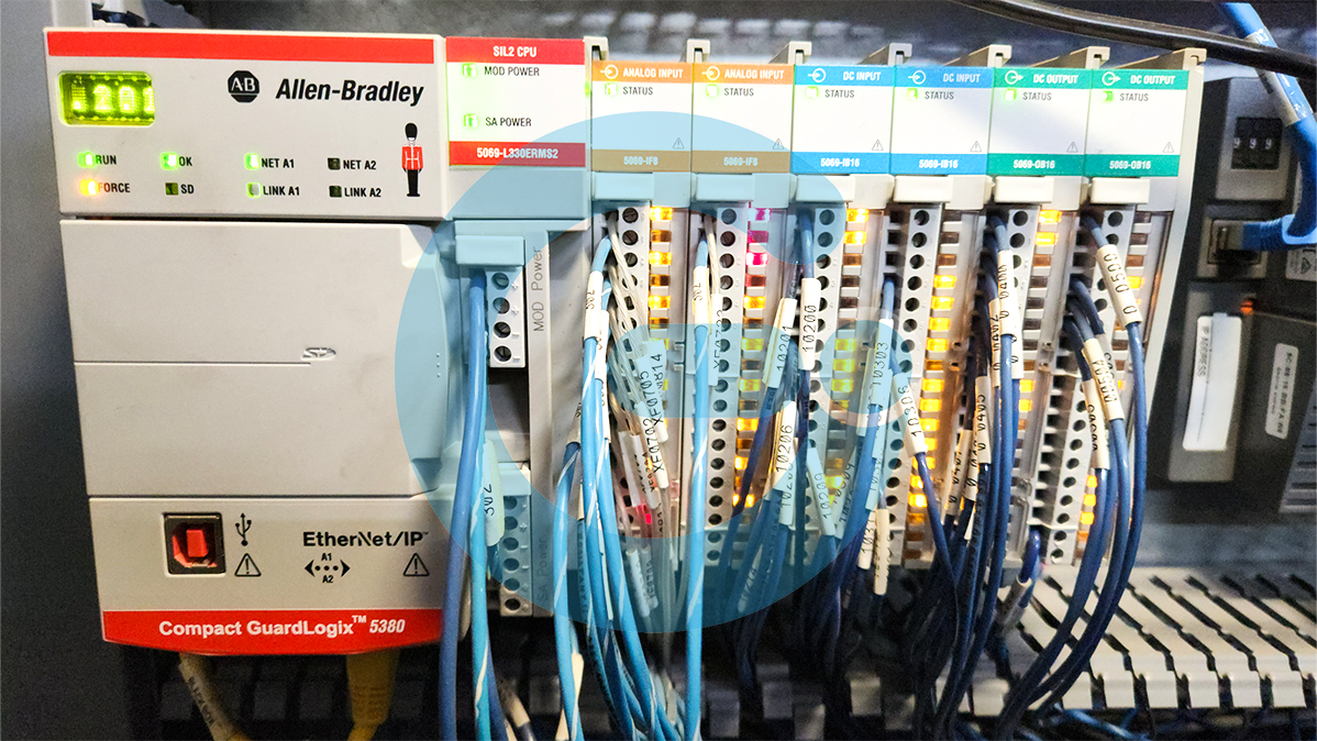 AB PLC 터치판넬 증설작업, PROFACE PFXGP4501TAA_개조순서1