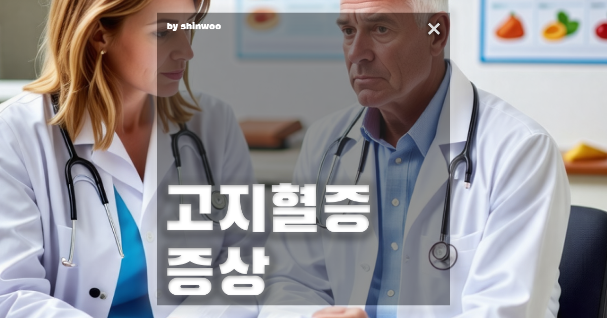 고지혈증 증상