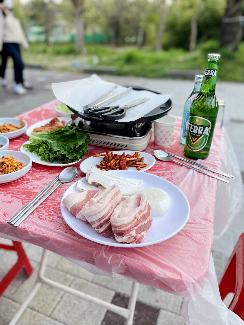  [전주 동물원포차 맛집]미나리 삽겹살이 맛있는 포장마차 방문 후기