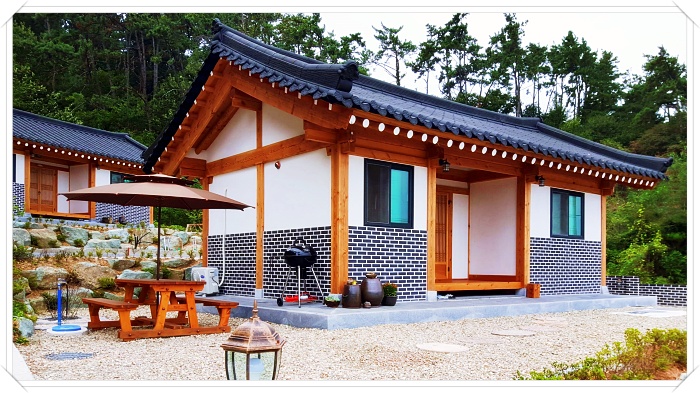 순천 한옥 펜션 전경