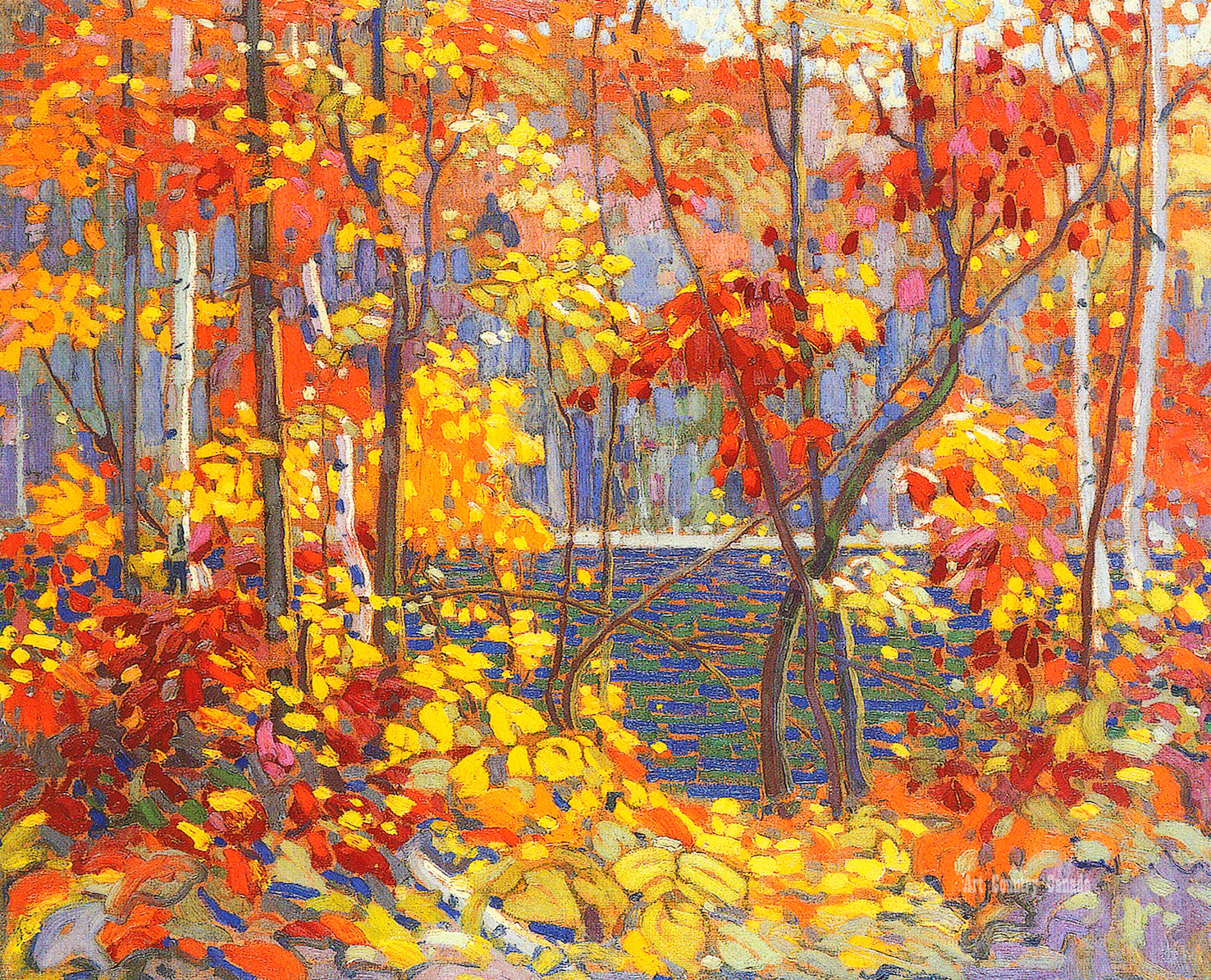 톰 톰슨(Tom Thomson)&#44; 캐나다&#44; 예술가&#44; 1877-1917