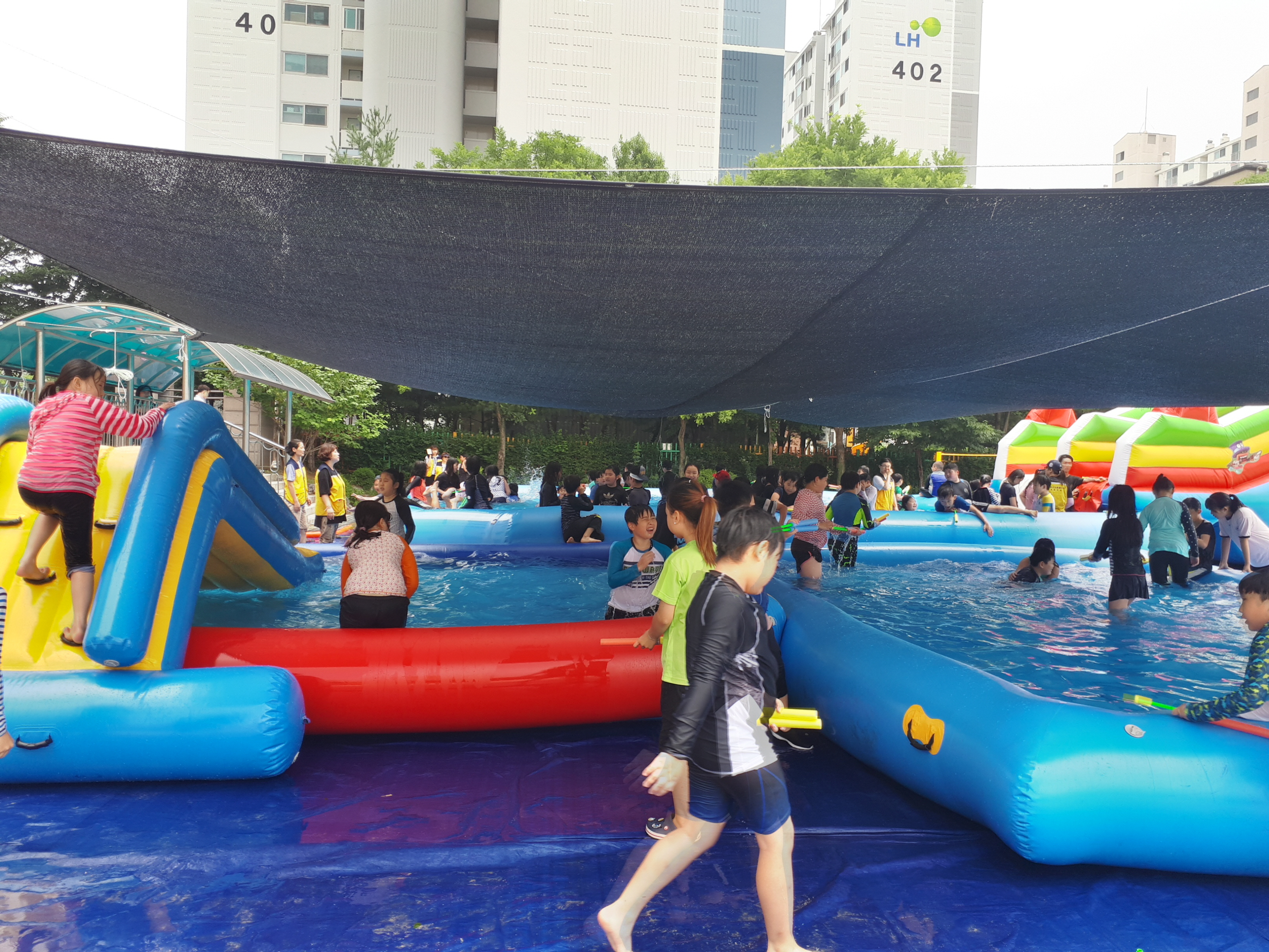  의정부 송내초등학교 물놀이행사