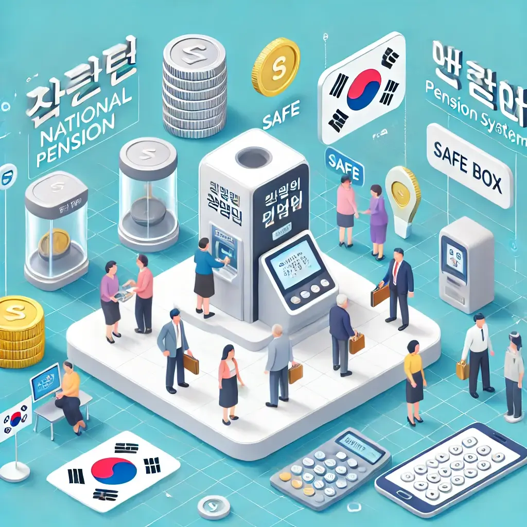 대한민국 국민연금을 표현한 사진