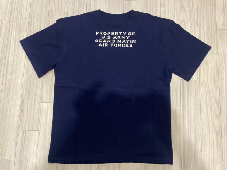 디 그랜드 마틴 U.S FURCE TEE_ NAVY 에어포스공군