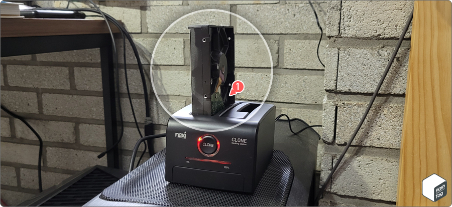 HDD Docking Station > NAS 드라이브 연결
