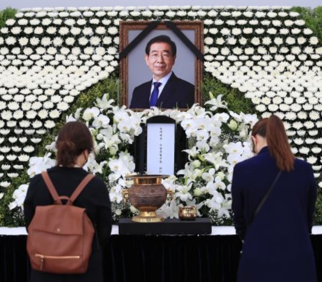  박원순시장 영결식 온라인에서..13일 오전 8시 30분
