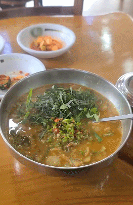 경호강어탕의 어탕밥