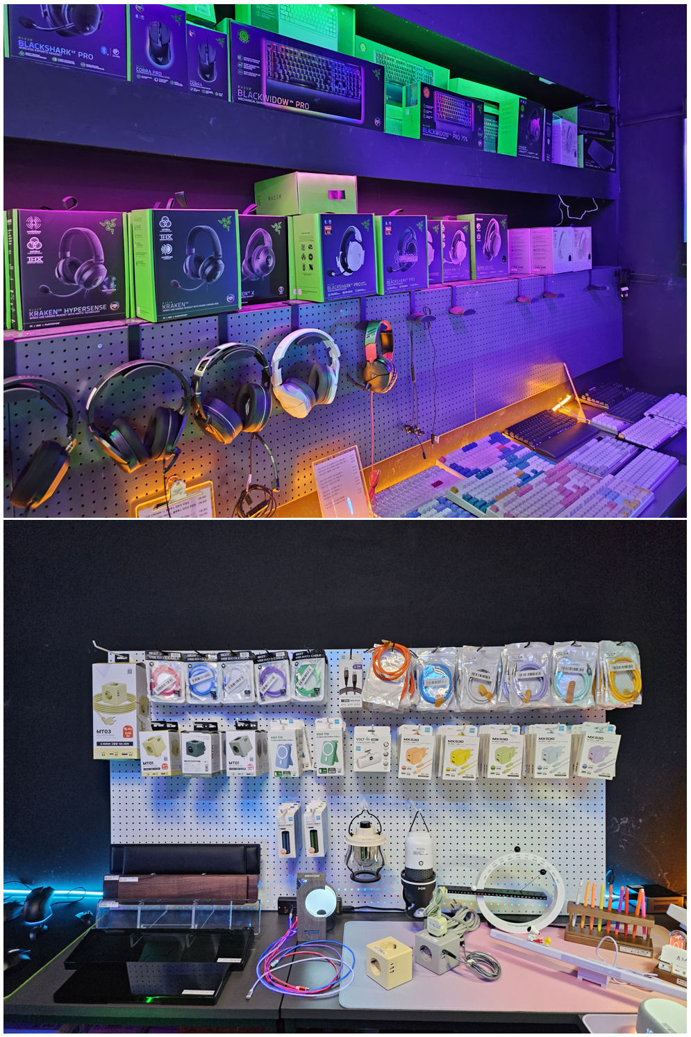 홍대-에이랩-타건샵-체험존-모습-이미지