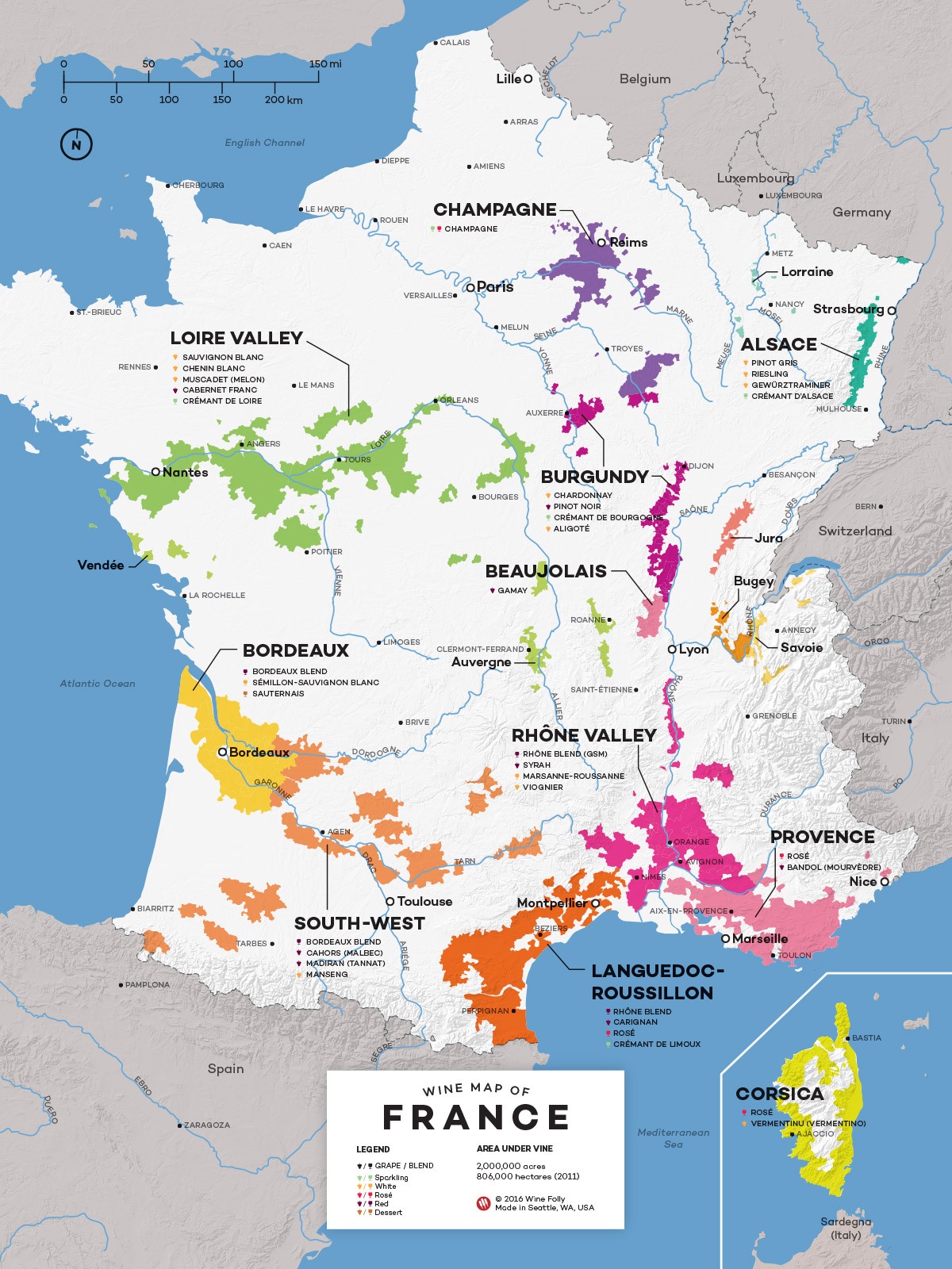 프랑스 와인 주요산지