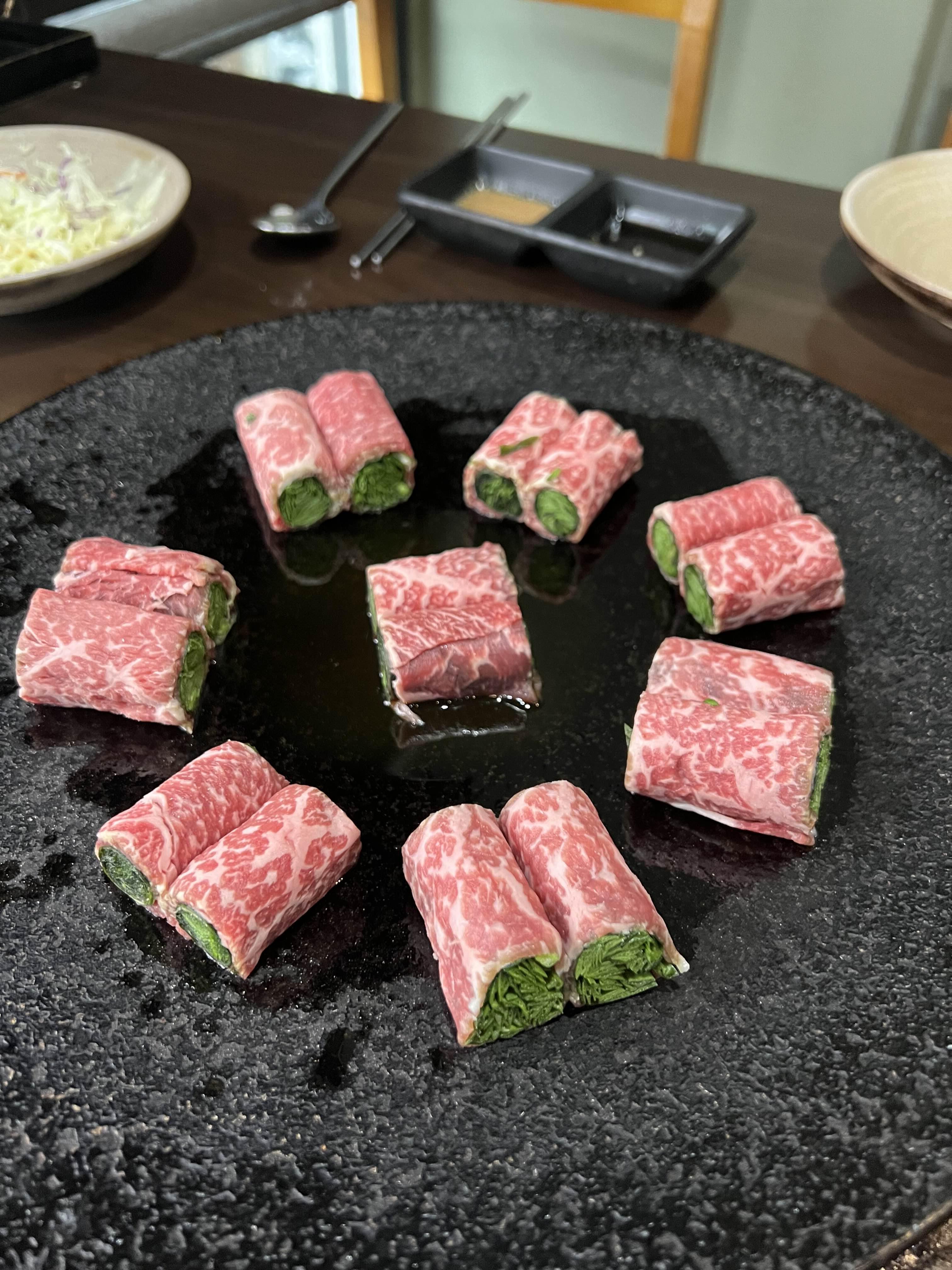 육전물막국수