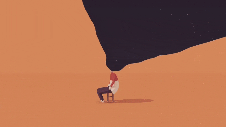  모험과 어린 시절의 상상력을 시각화하는 초현실적 이미지 Surreal Gifs Playfully Visualize Exploring Our Inner Minds