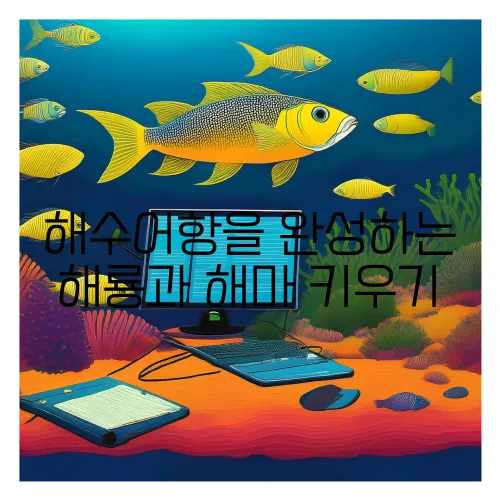 해수어항을 완성하는 해룡과 해마 키우기