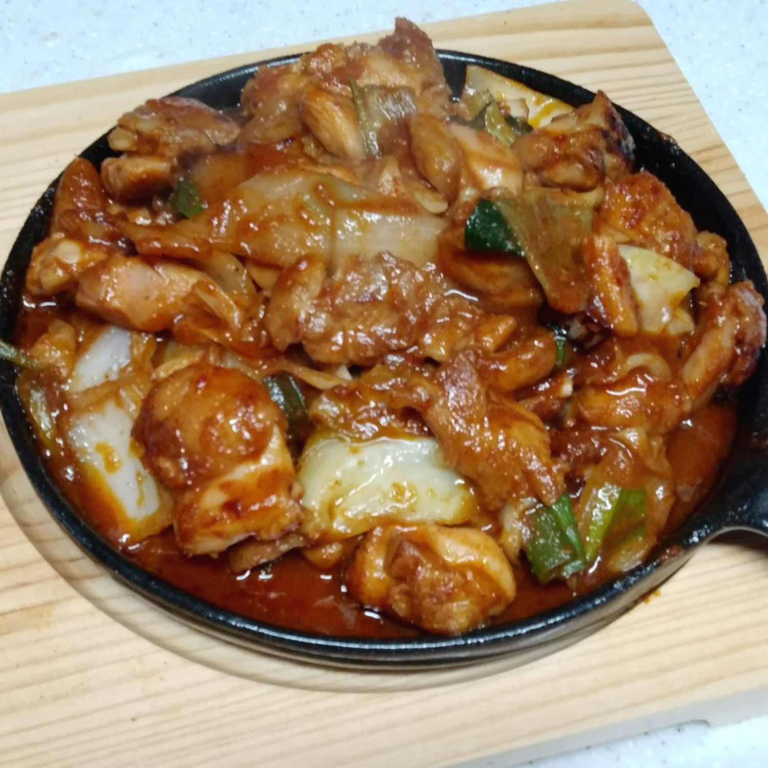  집에서 해먹는 고기 듬뿍 닭갈비