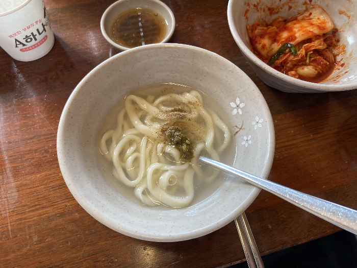송도 맛집 백합칼국수