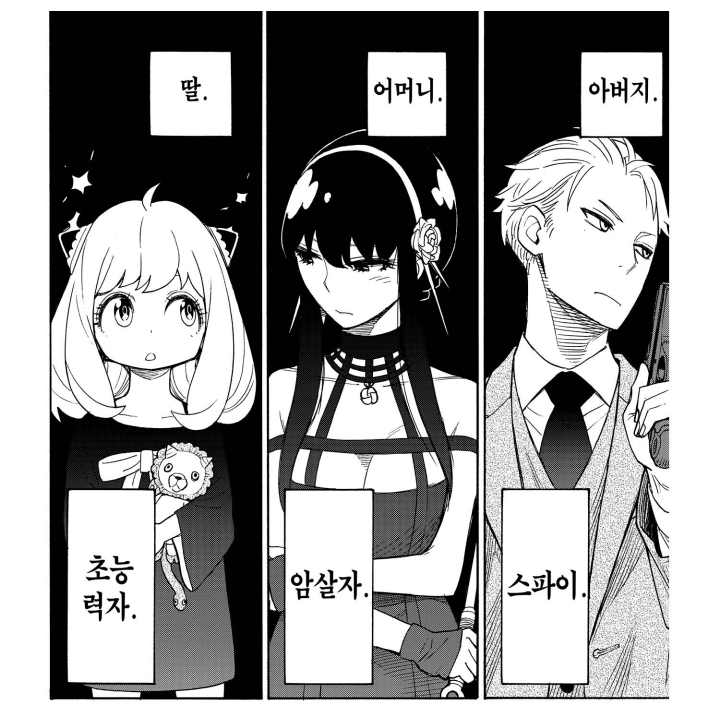 스파이 패밀리 만화책 후기