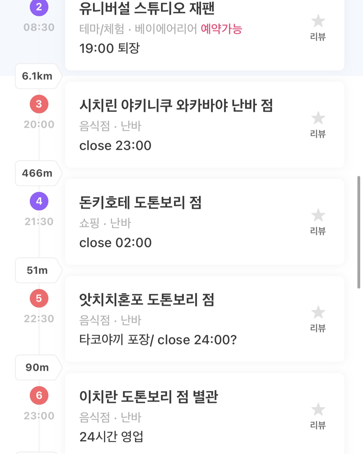 오사카여행
