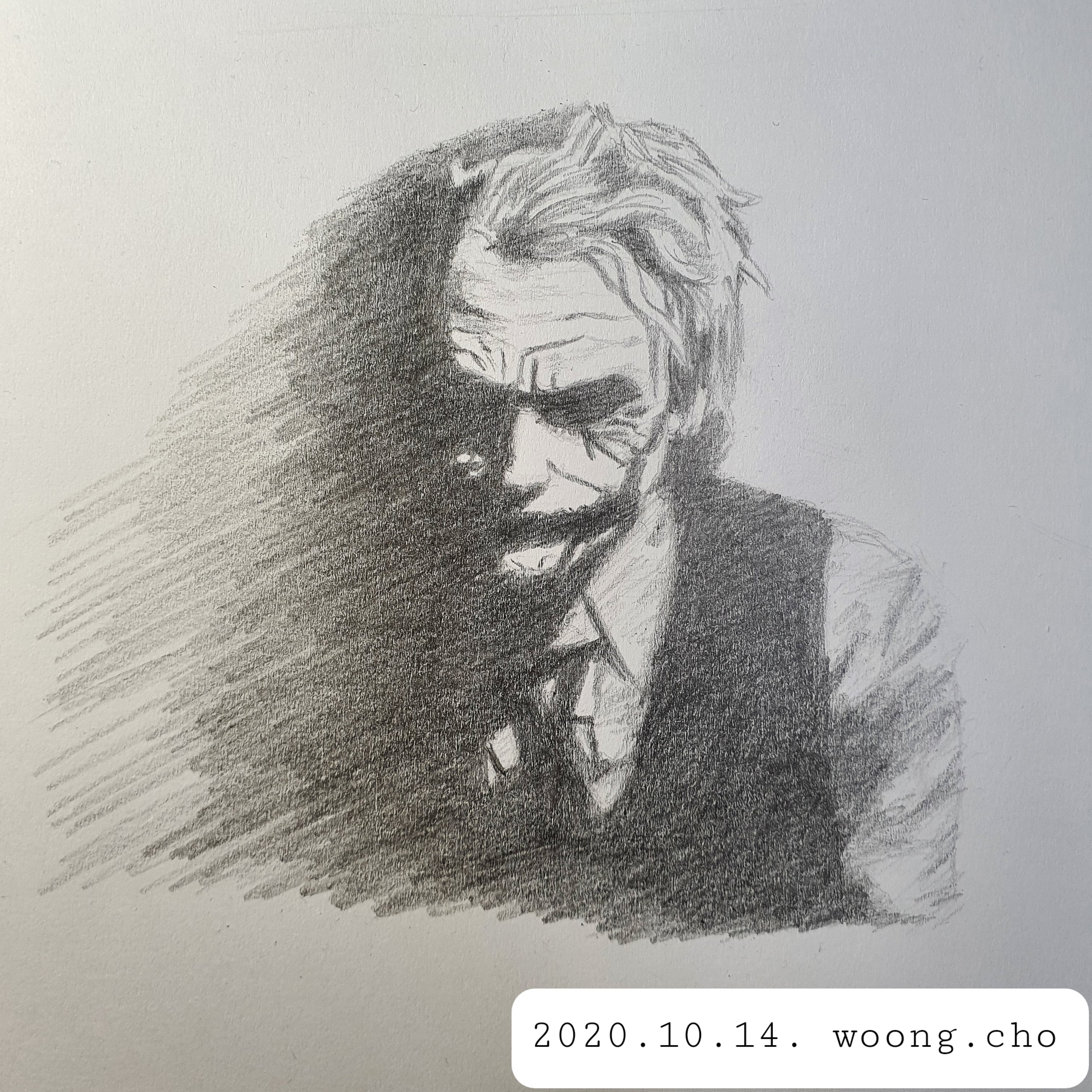  2020.10.14. joker drawing