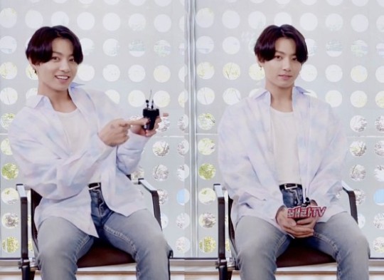  방탄소년단 정국 '나의 배라PICK은 그린티. 깔끔한 맛 좋아해'