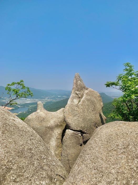 용봉산-삽살개바위