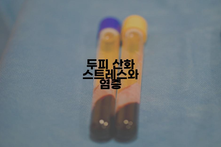 두피 산화 스트레스와 염증