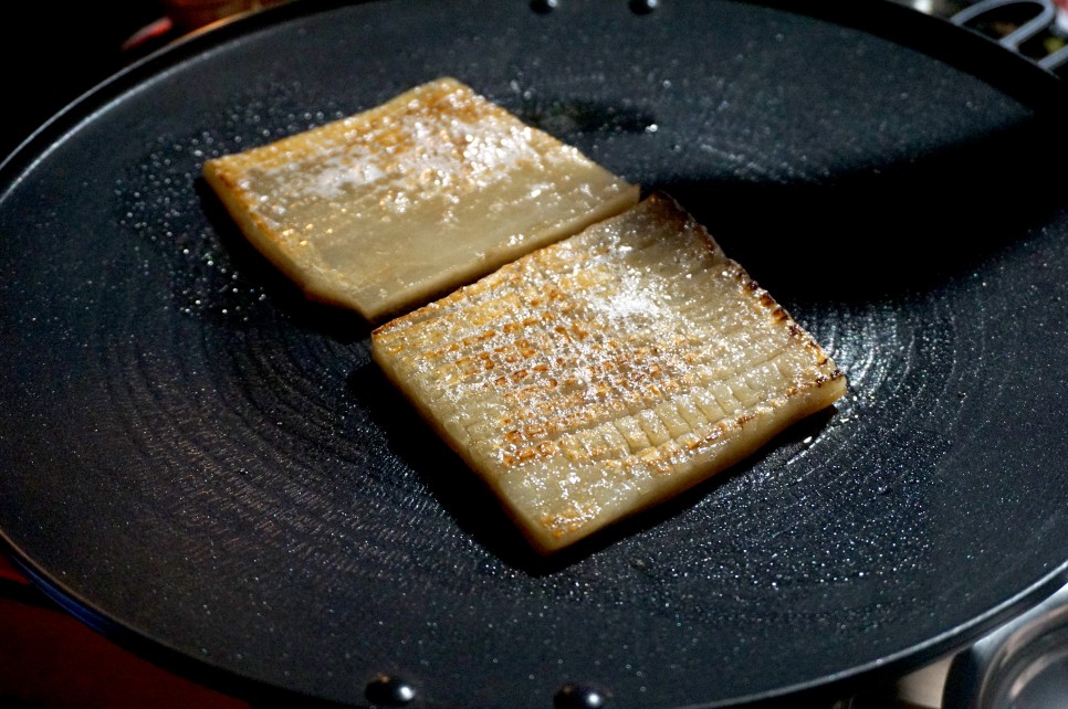 양념쭈꾸미 벌집껍데기 핑크테이블 맛나요 간단 캠핑요리 소주안주 8
