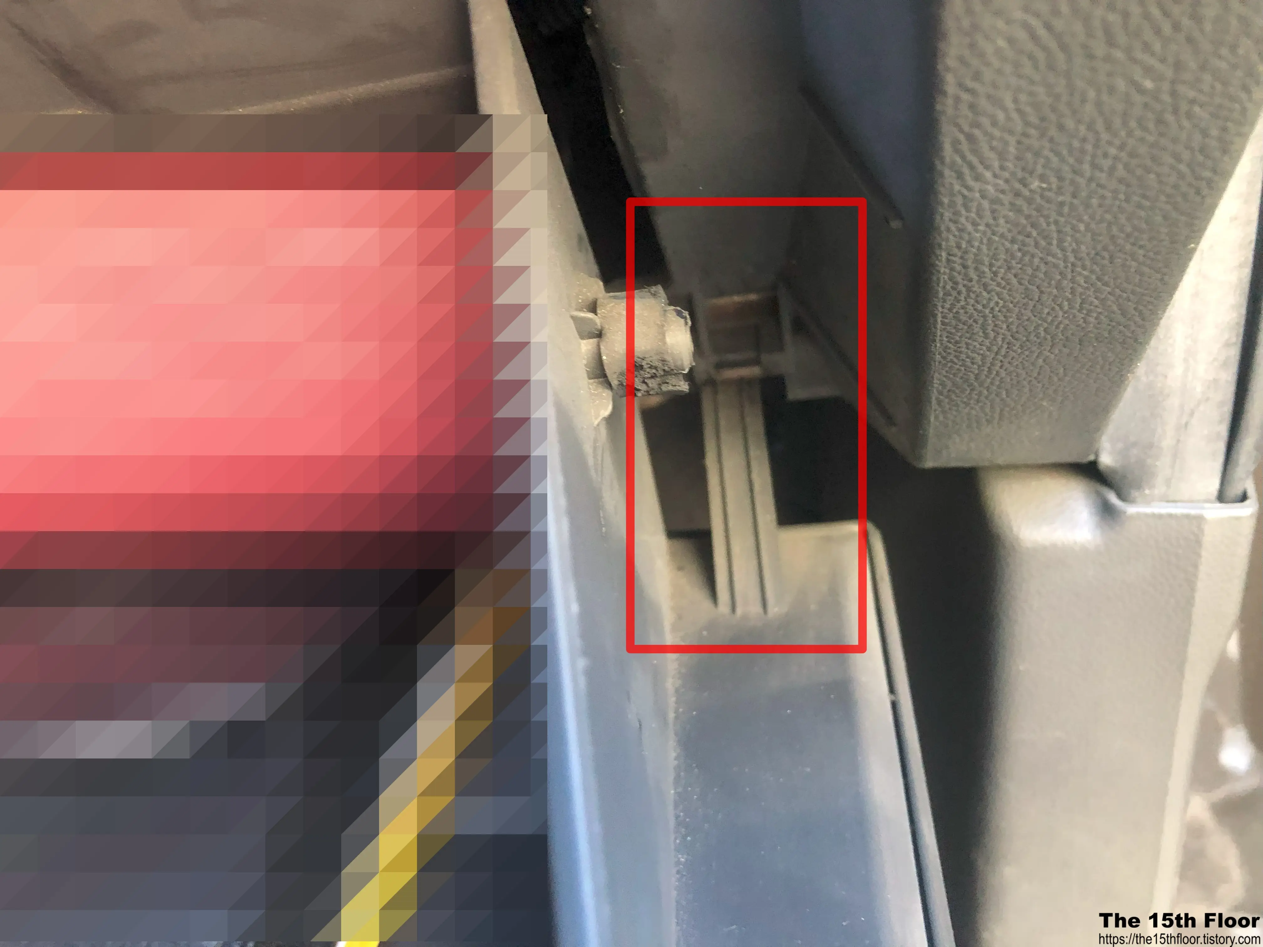 쉐보레 스파크 에어컨 필터 자가 교체 7