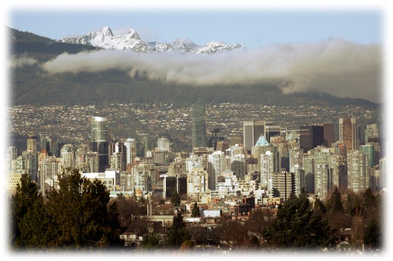 독특한 도시 특징과 다양성 캐나다 밴쿠버 벤쿠버 여행