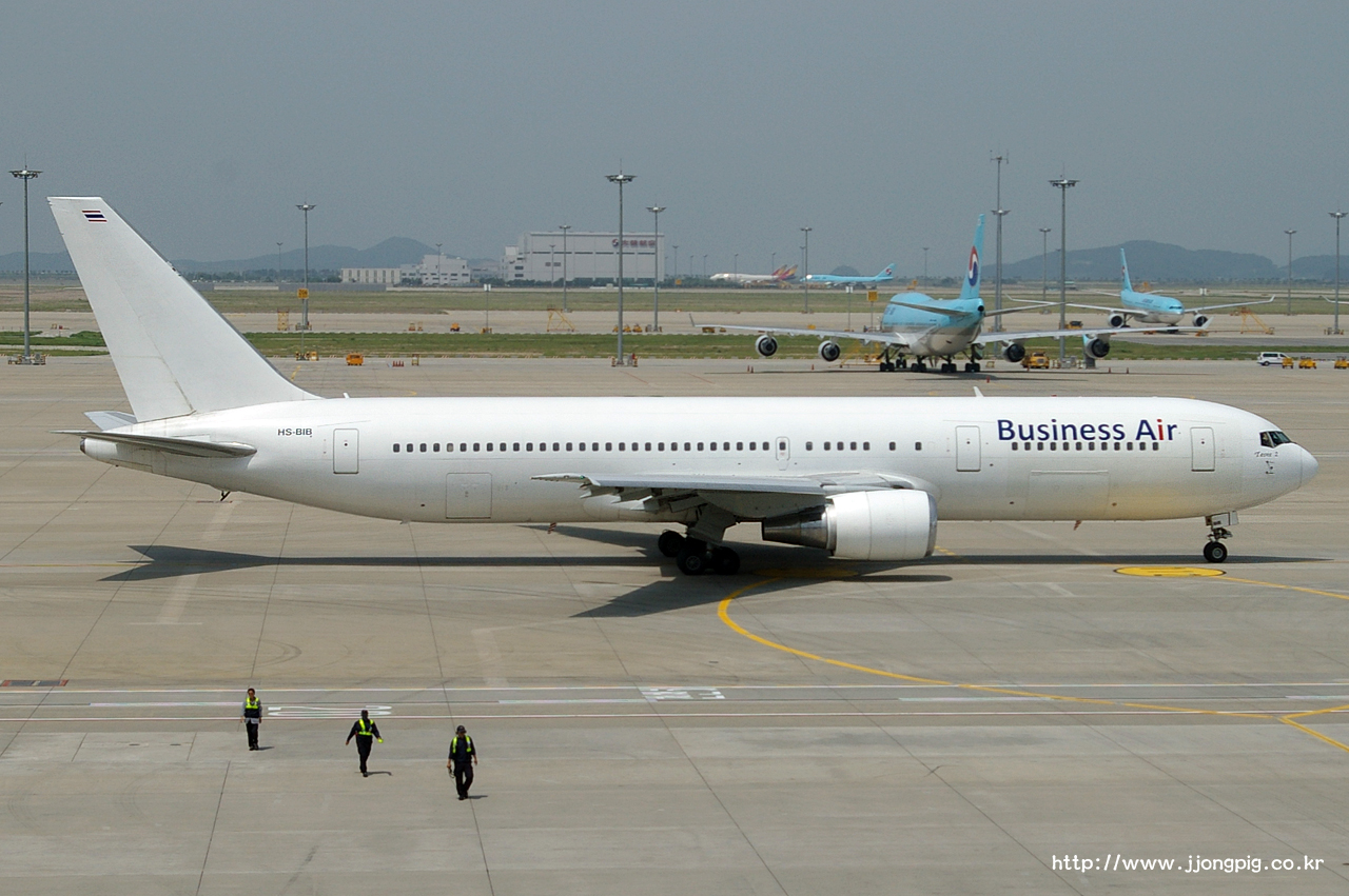 0 Business Air (ex Intira Airlines) 8B GFI HS-BIB 767-300ER Boeing 767-300ER B763 인천공항 Incheon International 서울 Seoul-Incheon ICN RKSI