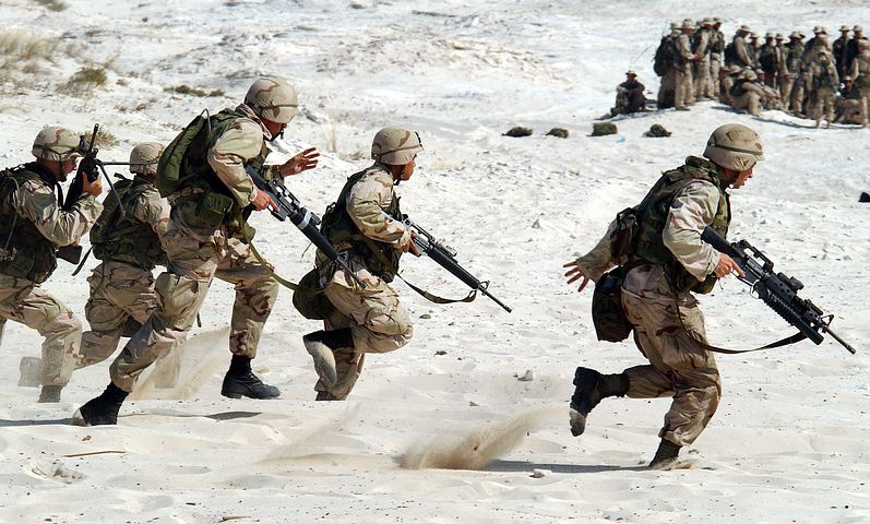 미국 군인들 사진