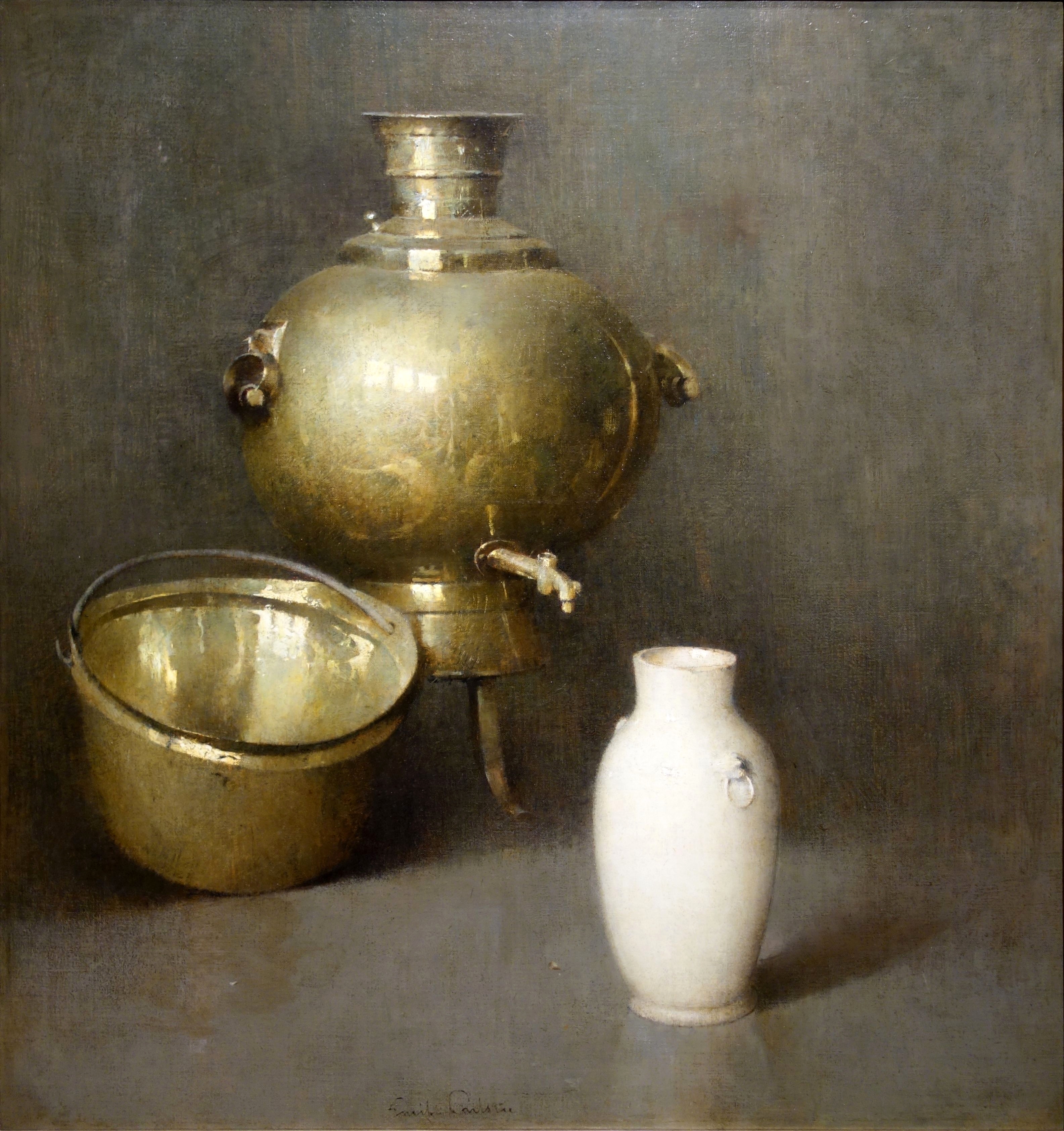 에밀 칼슨(Soren Emil Carlsen), 덴마크, 인상파 화가, 1848-1932