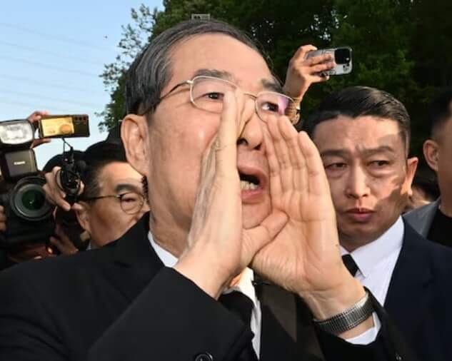 한덕수 - 광주 5.18묘역 방문 시 호남인이라고 외치는 중