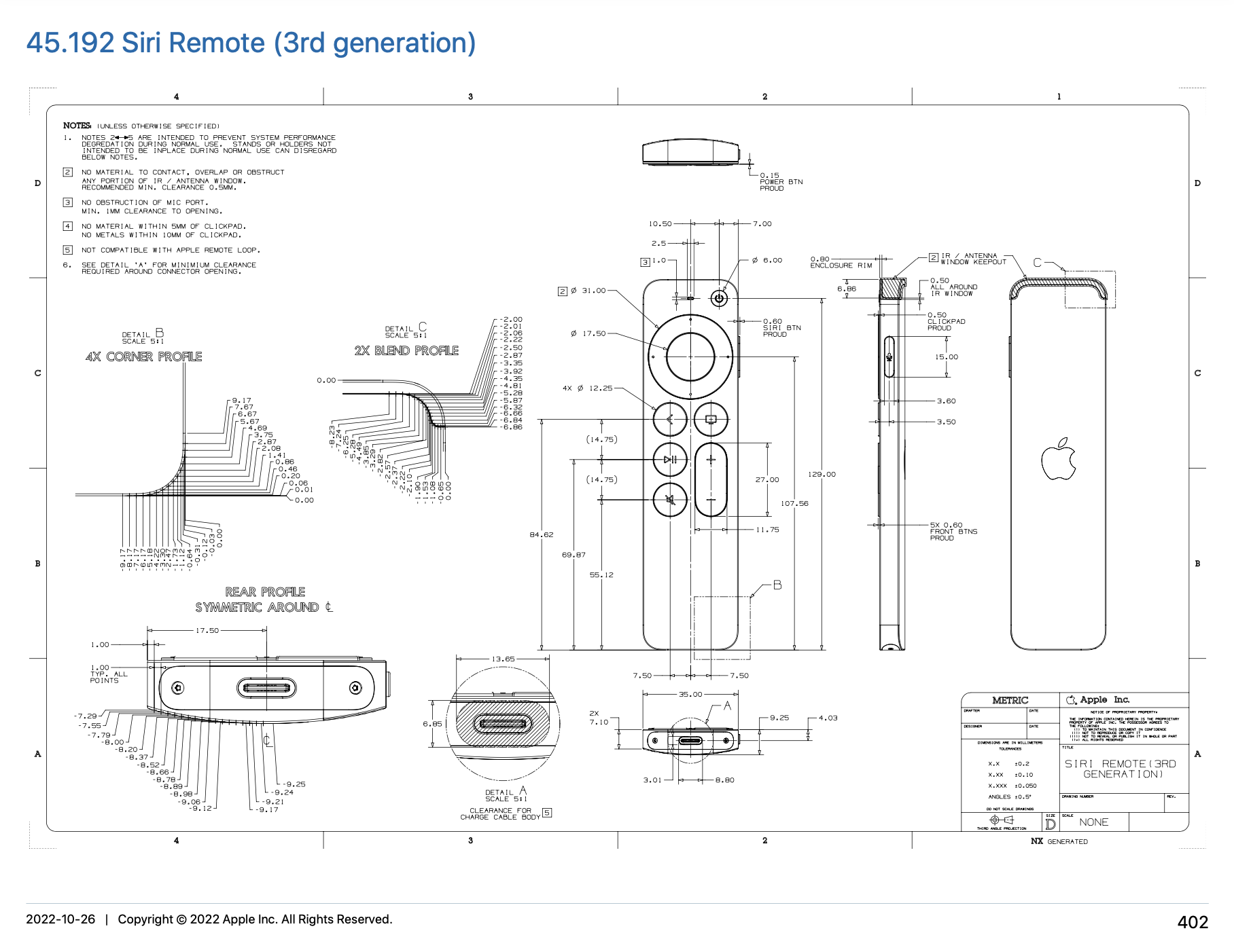 Apple, Accessory Design Guidelines for Apple Devices R20 공개