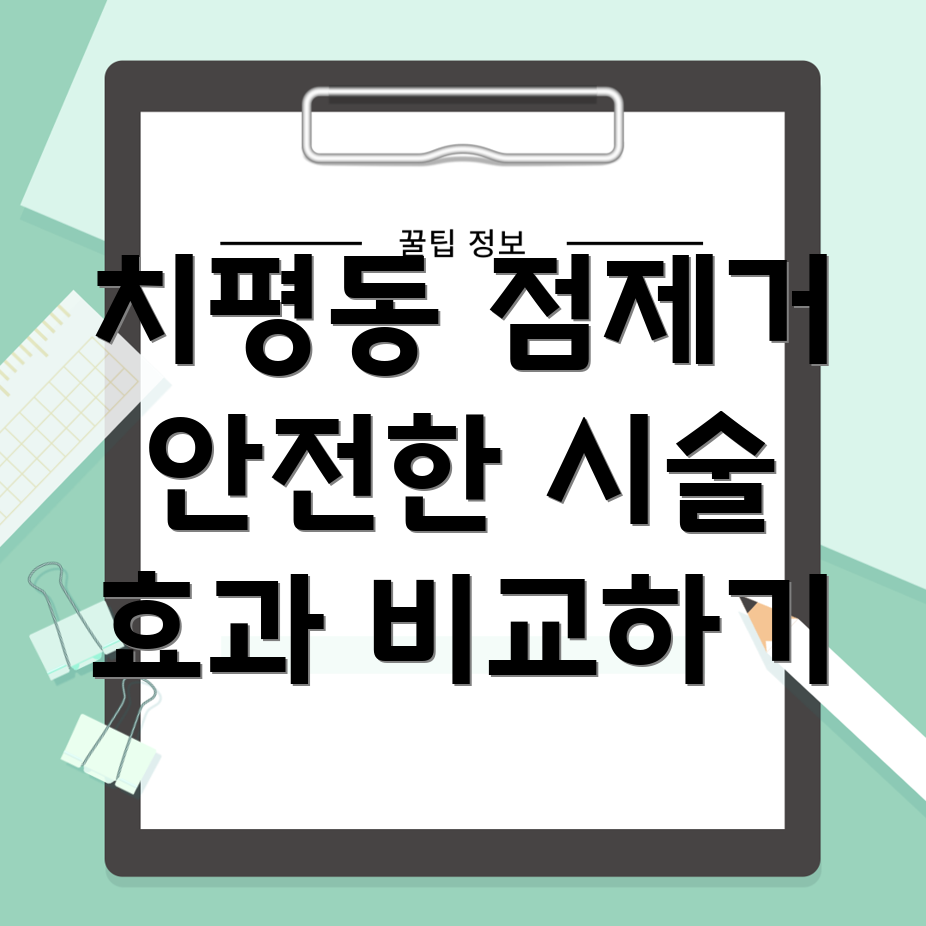 점 제거 시술